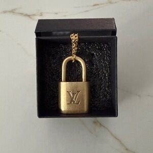 Louis Vuitton Gold Padlock